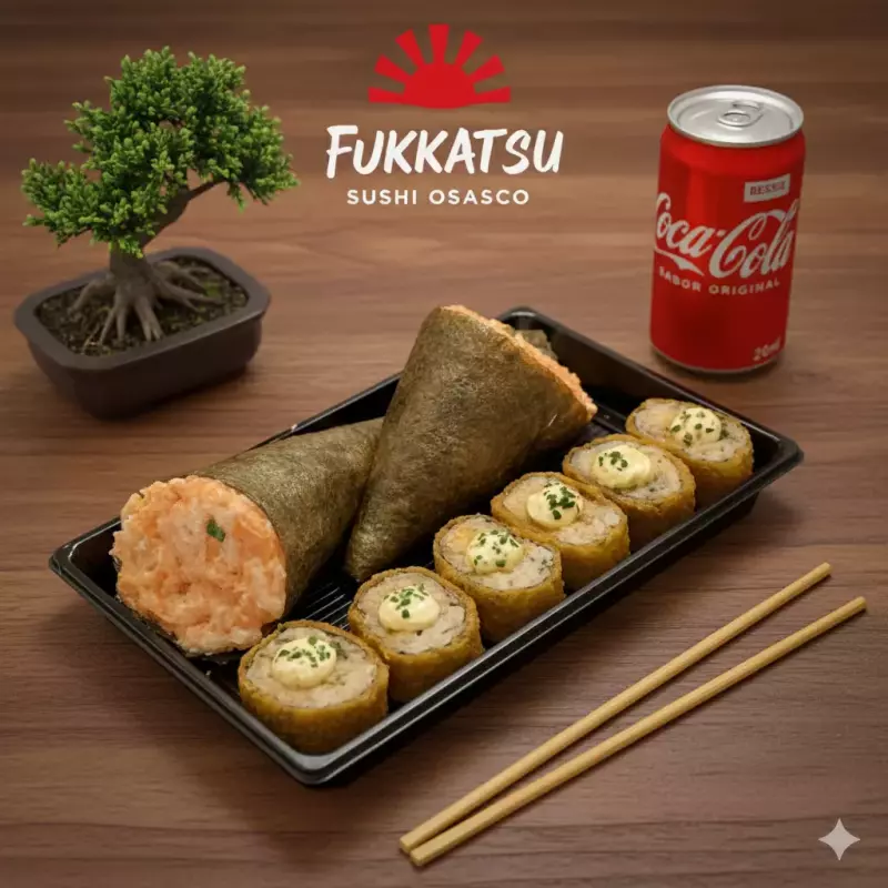 COMBO TEMAKI + REFRI 220ML