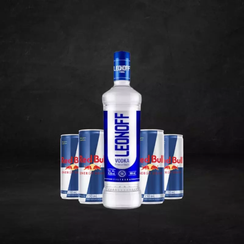Combo: Vodka Leonoff 900ml