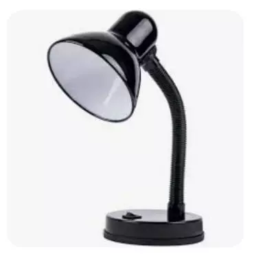 Luminária com botão ligar e desligar