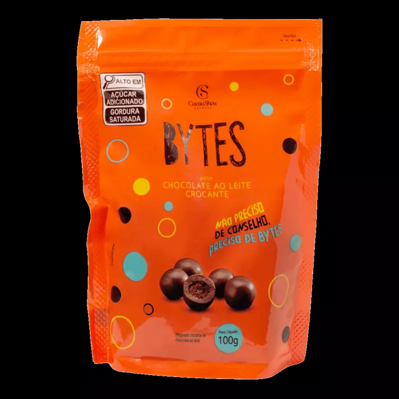 Bytes choc. ao leite crocante 100g