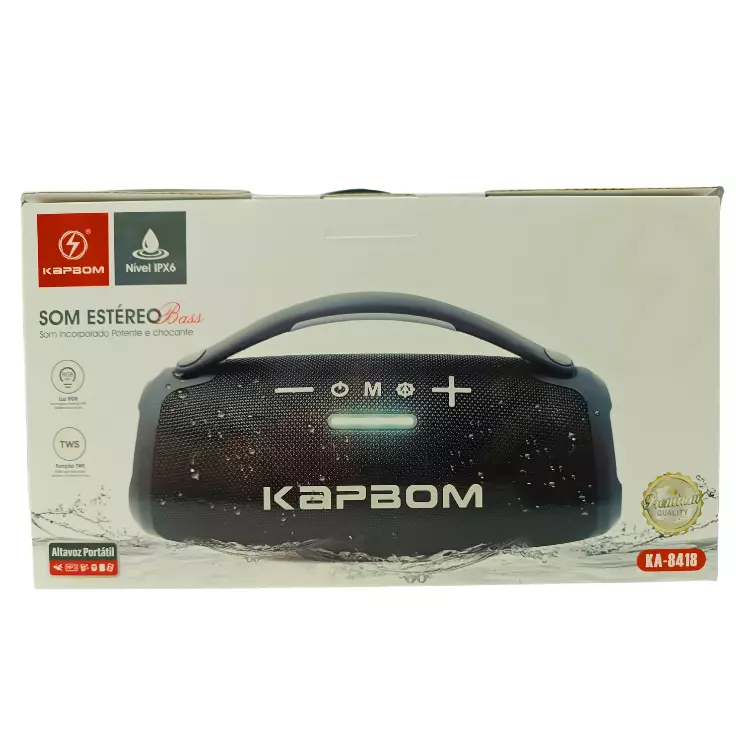 CAIXA DE SOM KAPBOM KA-8418