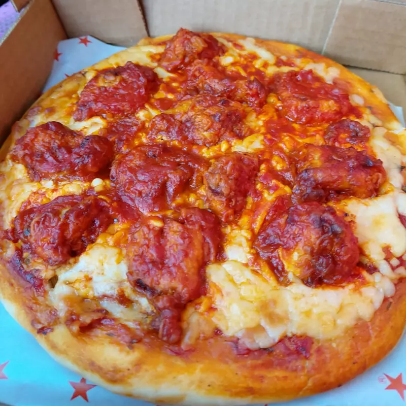 PIZZA DE BONELESS