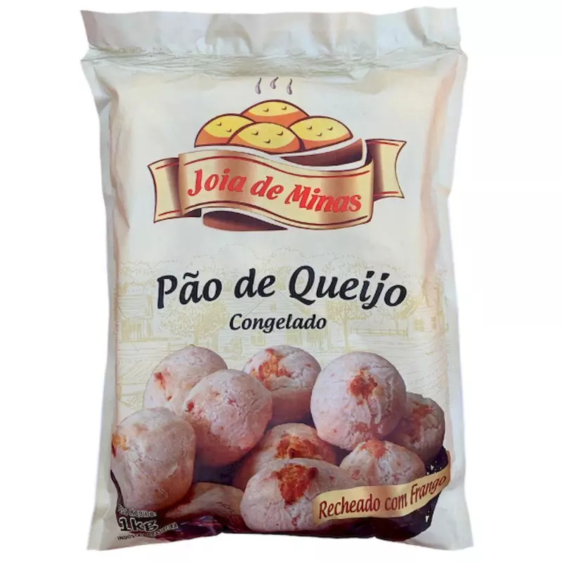 PÃO DE QUEIJO COM FRANGO 1KG