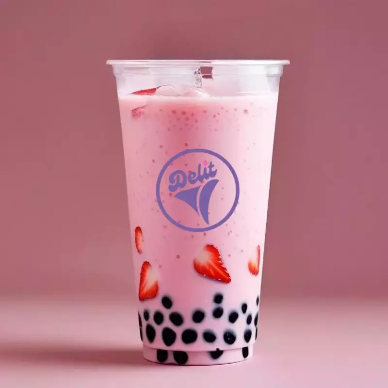 Latte Fresas con Crema