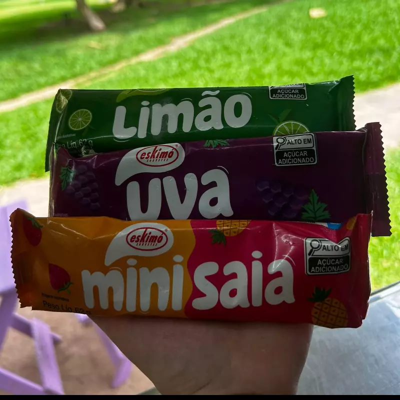 Picolé de frutas