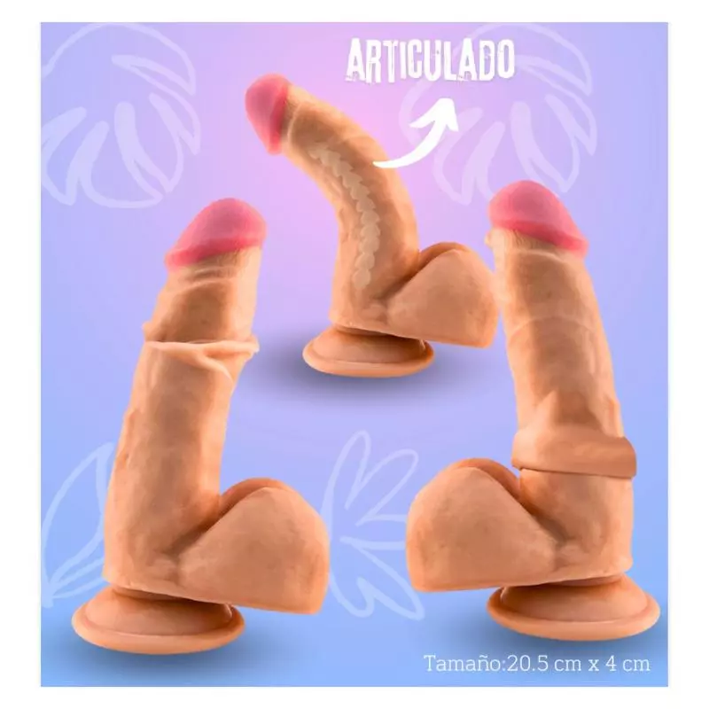 dildo con piel 8.0