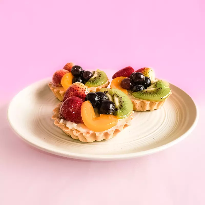 tartaleta de frutas individual