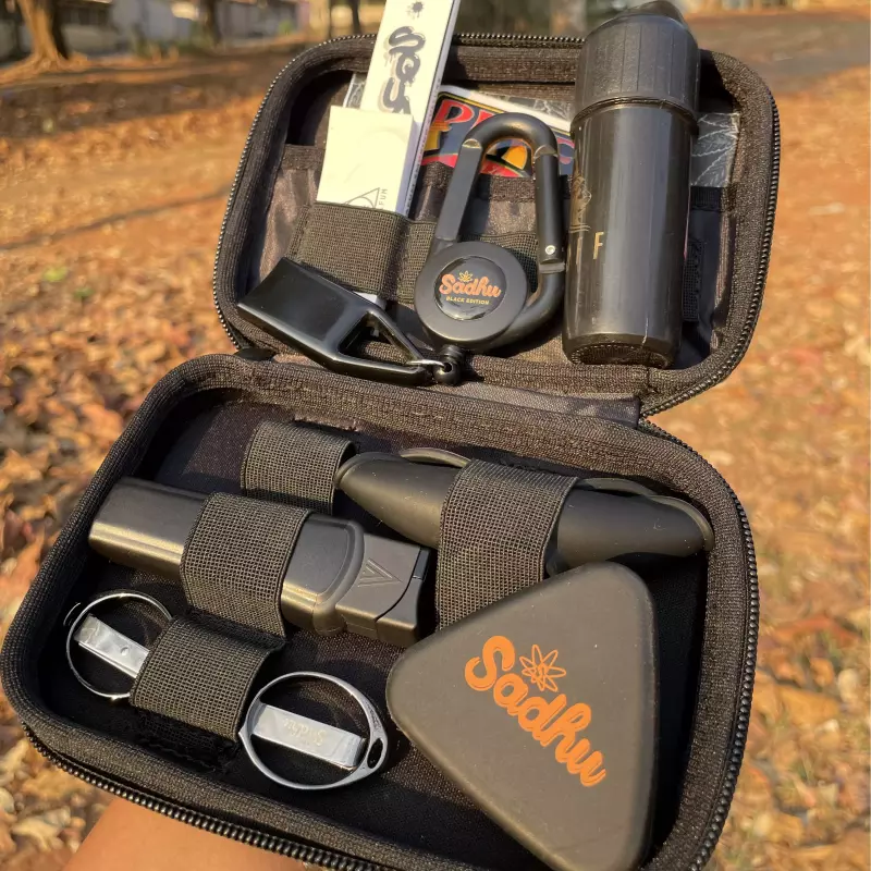 Kit puff clássica preta