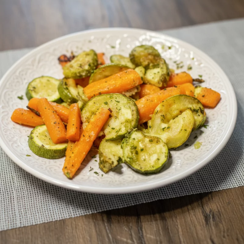 legumes ( cenoura e abobrinha )