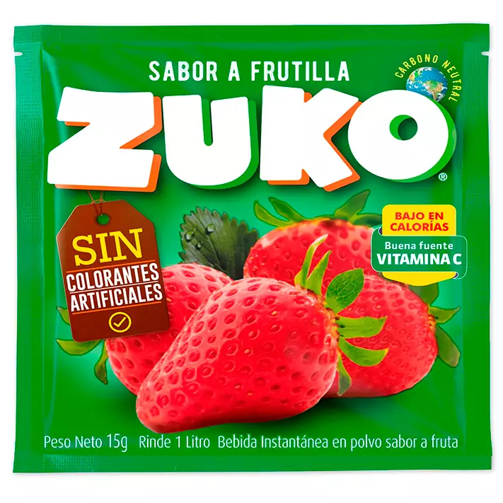 ZUKO FRUTILLA 15G