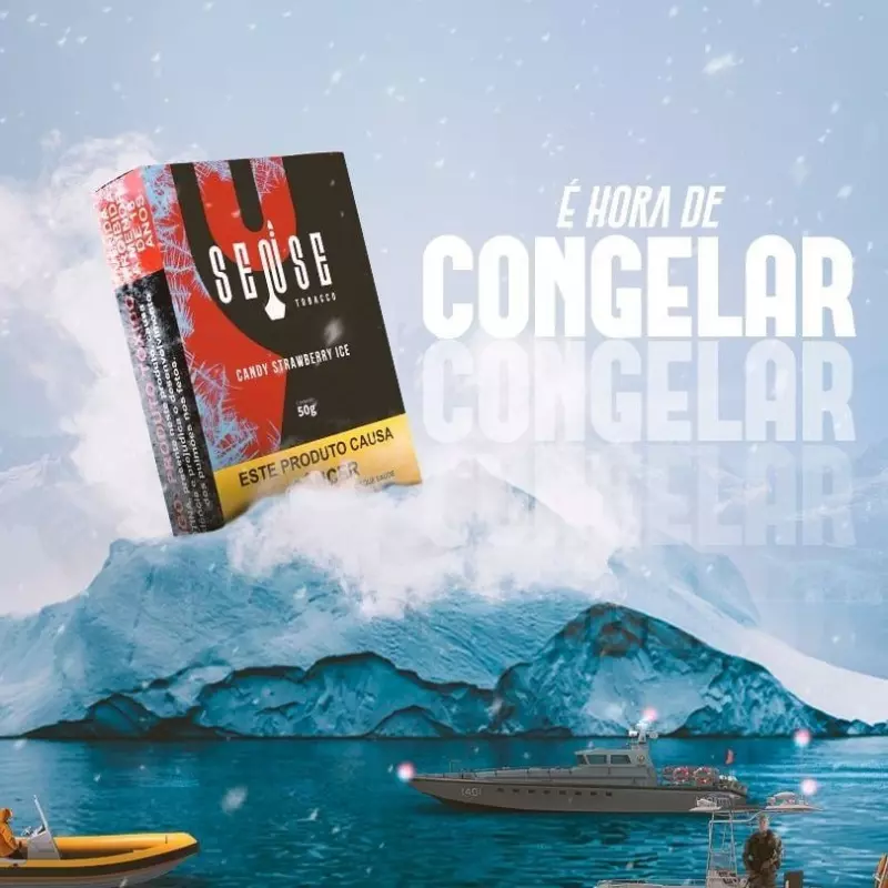 SENSE CANDY STRAWBERRY ICE 50G