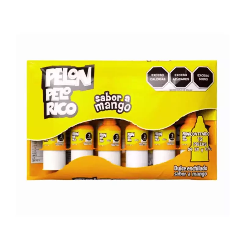 Pelo Rico sabor mango x 12 Unidades