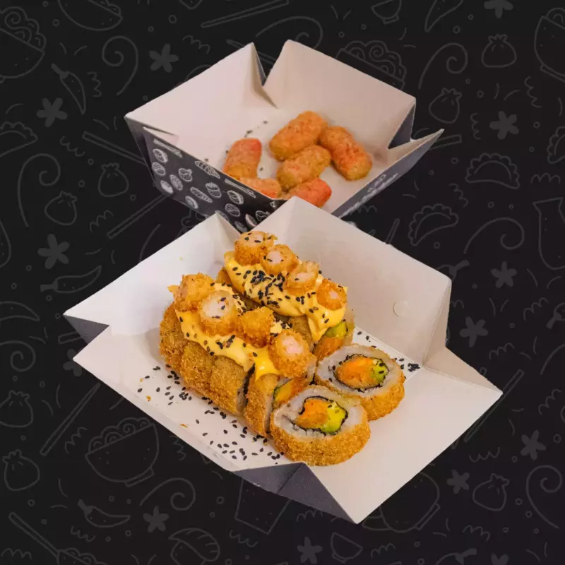 Philadelphia Tempura + Entrada + Beb