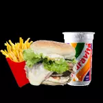 X Tudão + fritas + Ykó