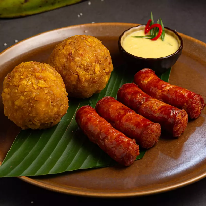 Tacacho con chorizo