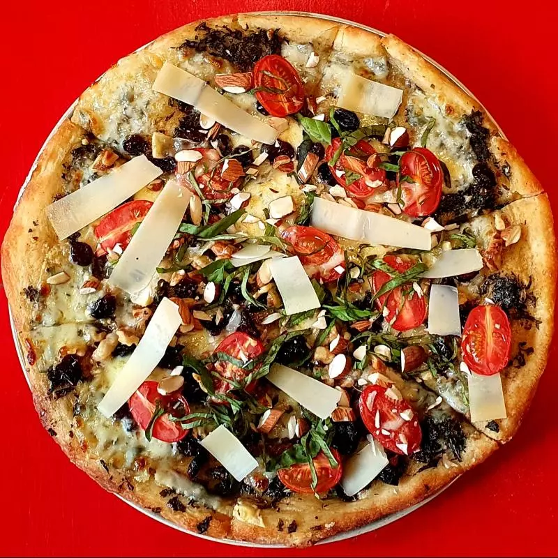 2 Pizzas al Pesto según LUCA VERDE