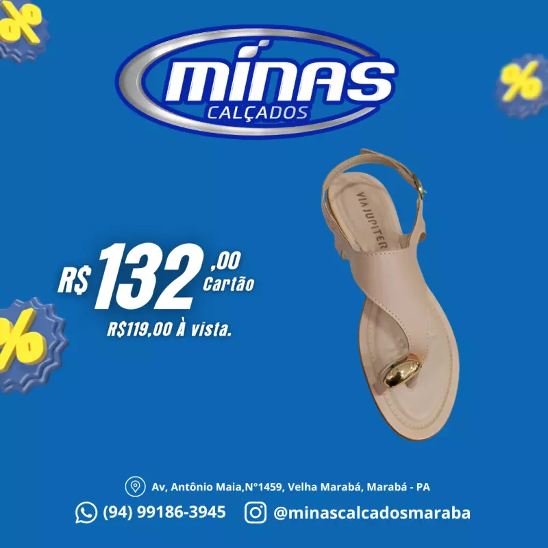 Rasteira Natural RF:8147