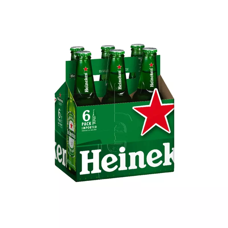 Pack Cerveza Heineken bot. 6 x 330cc