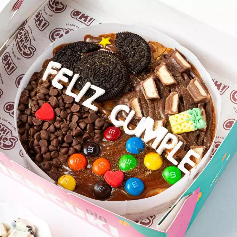 Cookie Pizza Cumpleaños