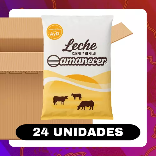 Bulto Amanecer Leche Completa 400g