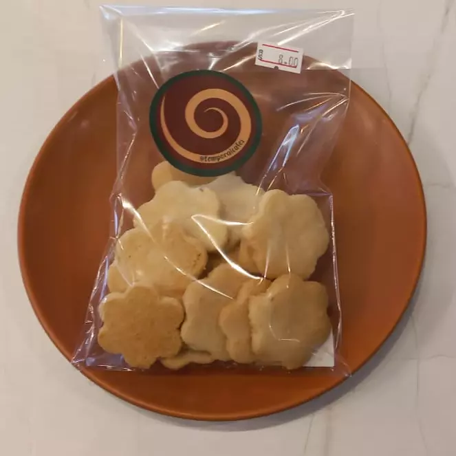 BOLACHAS DE AMÊNDOAS (15 UNIDADES)
