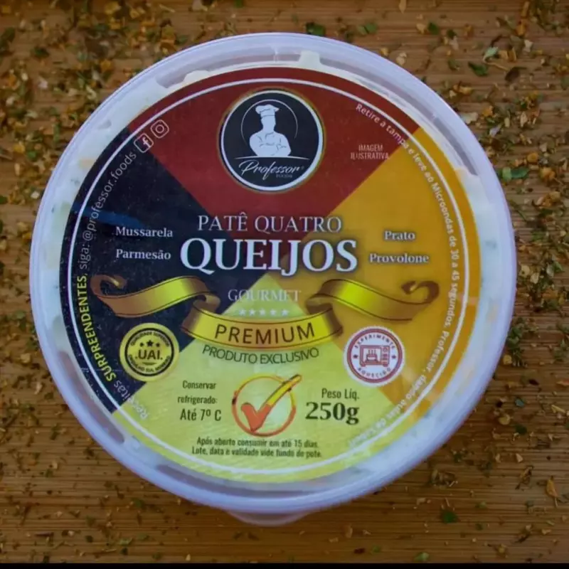 PATE PREMIUM 4 QUEIJOS