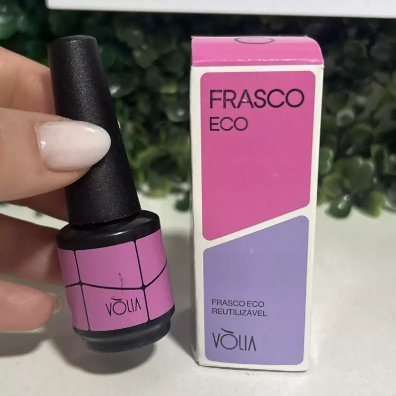Frasco Eco Volia Rosa Nova Embalagem
