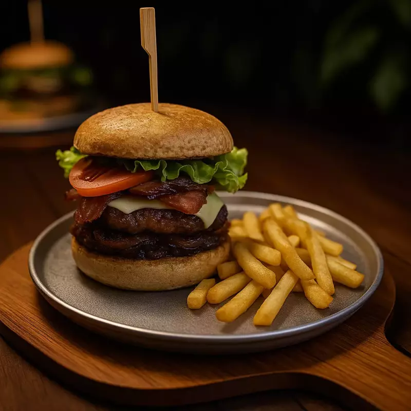 Hamburguesa artesanal