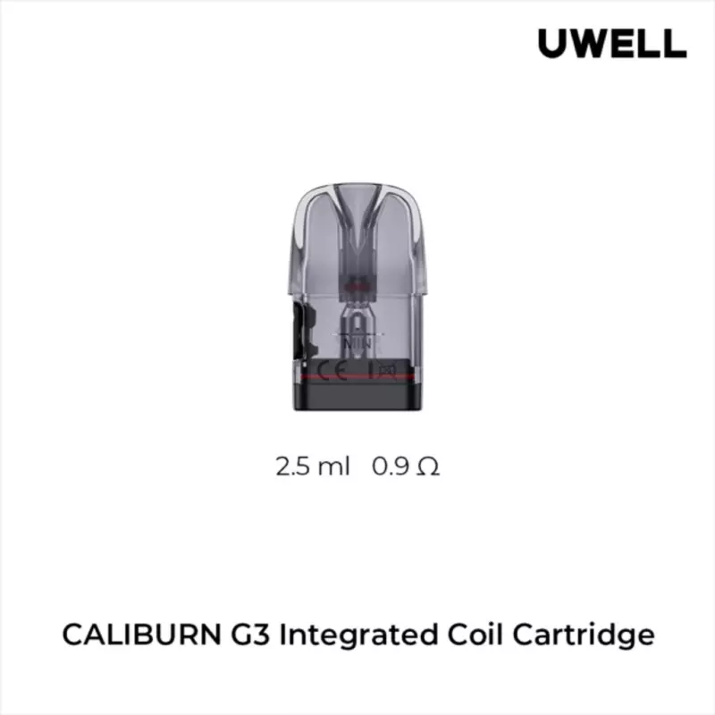 COIL CALIBURN G3 GK3 DE 2,5ml 0.9ohm