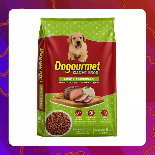 Unidad Dogourmet Cachorros 18kg
