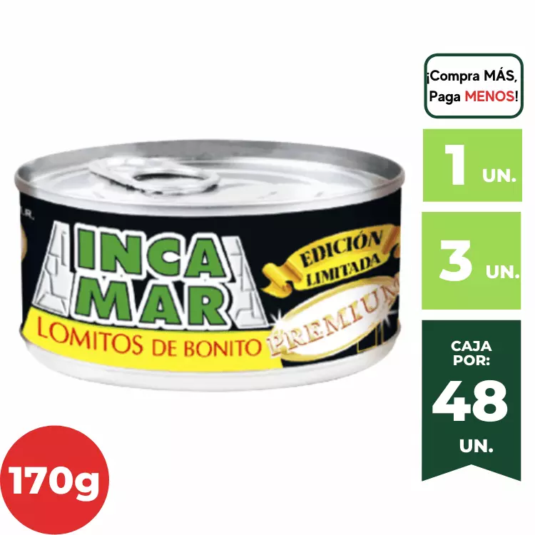 ATUN LOMITOS DE BONITO INCAMAR