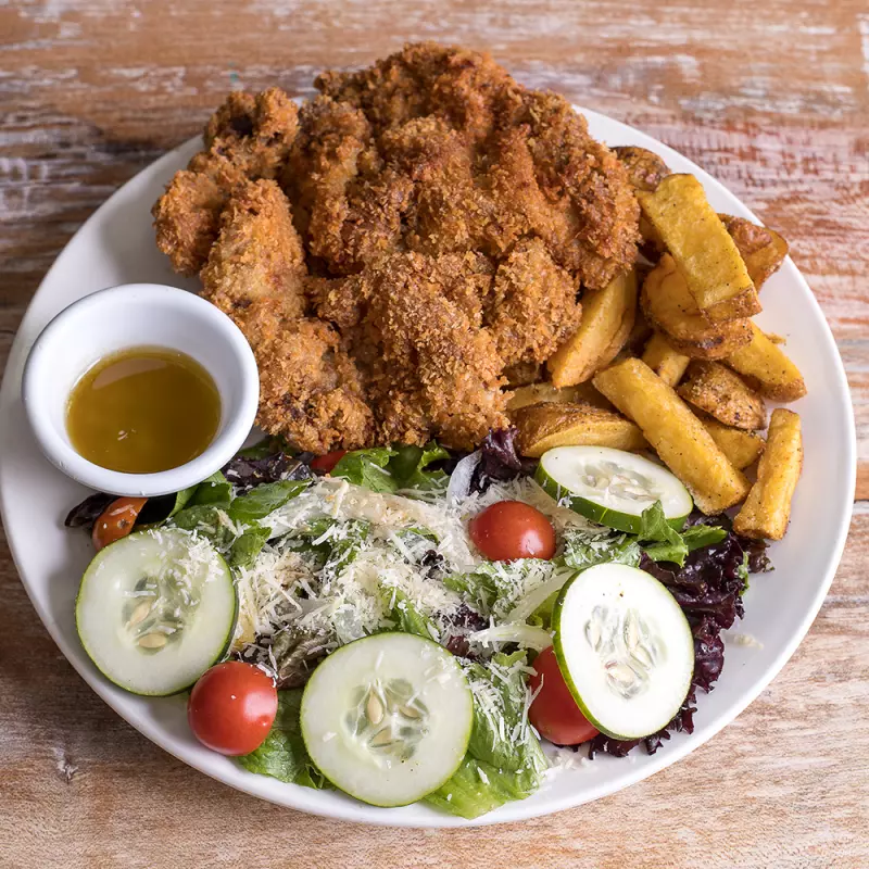 Bistec Apanado a lo misio 300gr