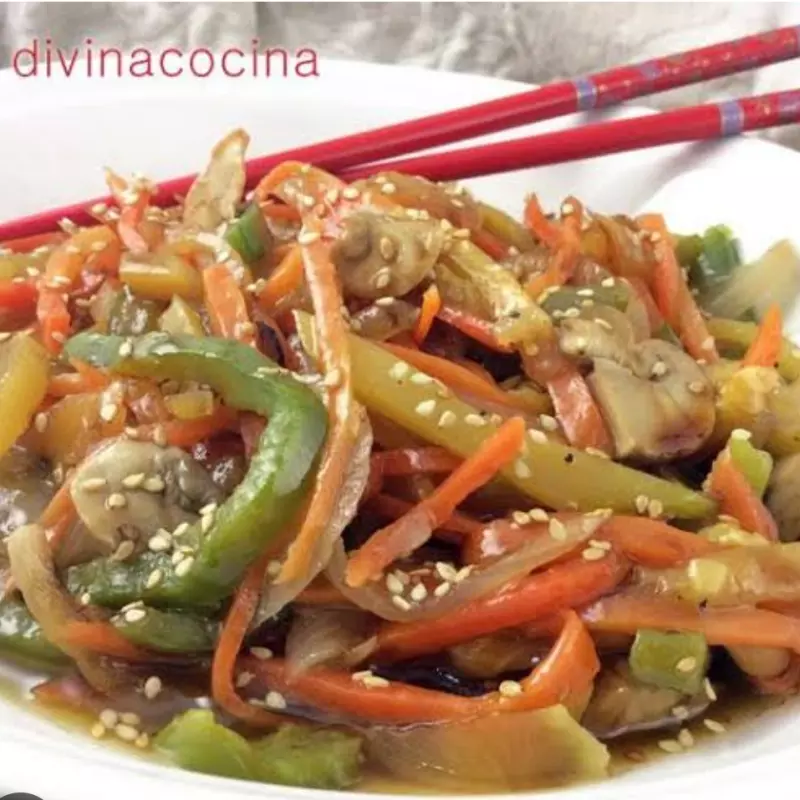 Guisado solo verdura.