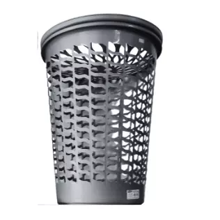 CESTO REDONDO COM TAMPA - 56L