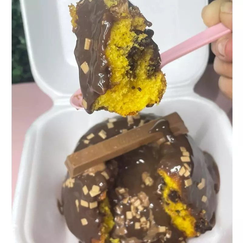 Vulcãozinho de Cenoura