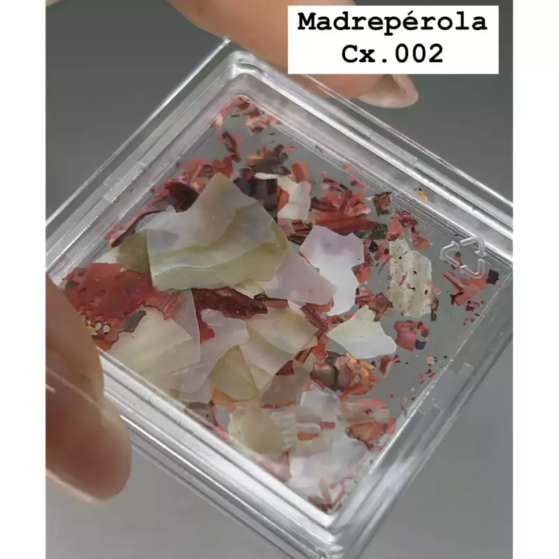 Pote Madrepérola Cx.002