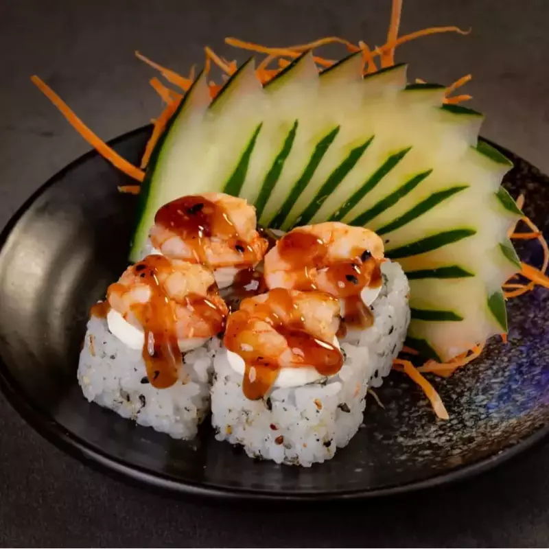 Uramaki Salmão Ebi Especial
