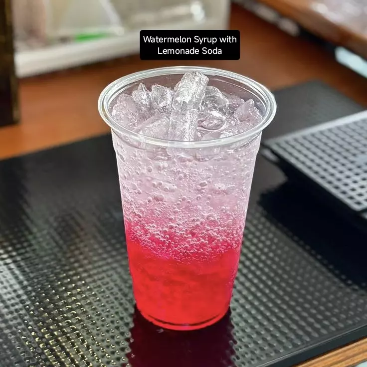 Iced Fruit Lemonade Soda