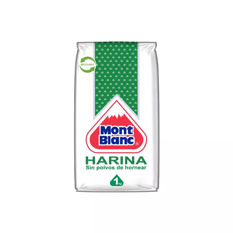 Harina Montblanc Sin Polvo 1 Kgs