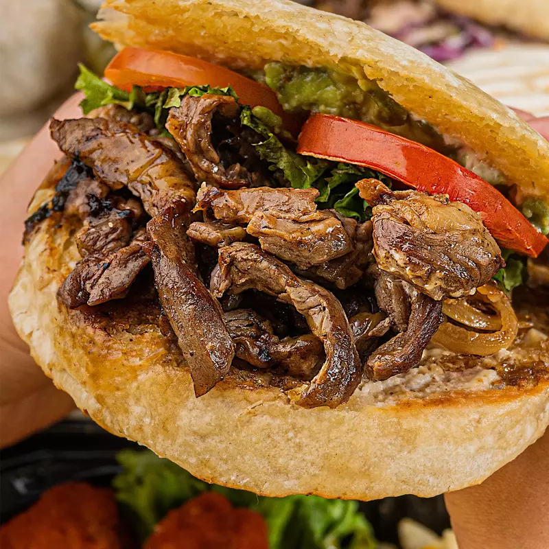 Torta arrachera