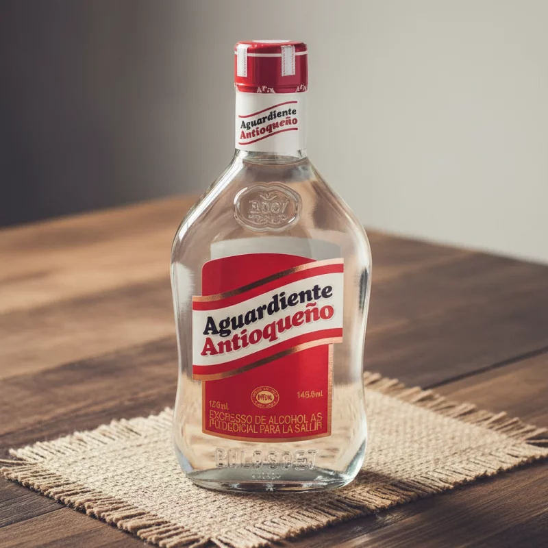 Media Aguardiente Rojo