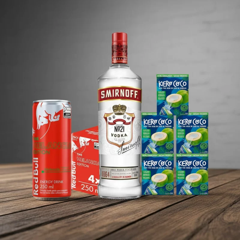 COMBO SMIRNOFF COM REDBULL