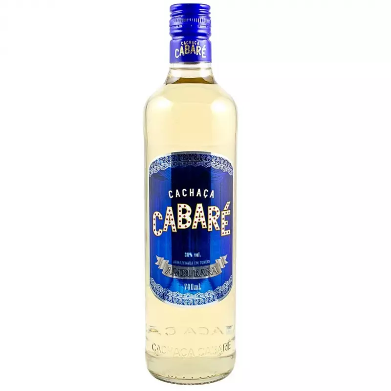 CACHAÇA CABARÉ AMBURANA 700 ML
