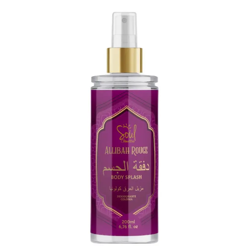 Body Splash Allibah Rouge Soul 200ml