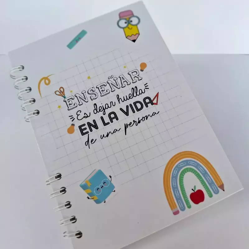 Cuaderno argollado  maestro