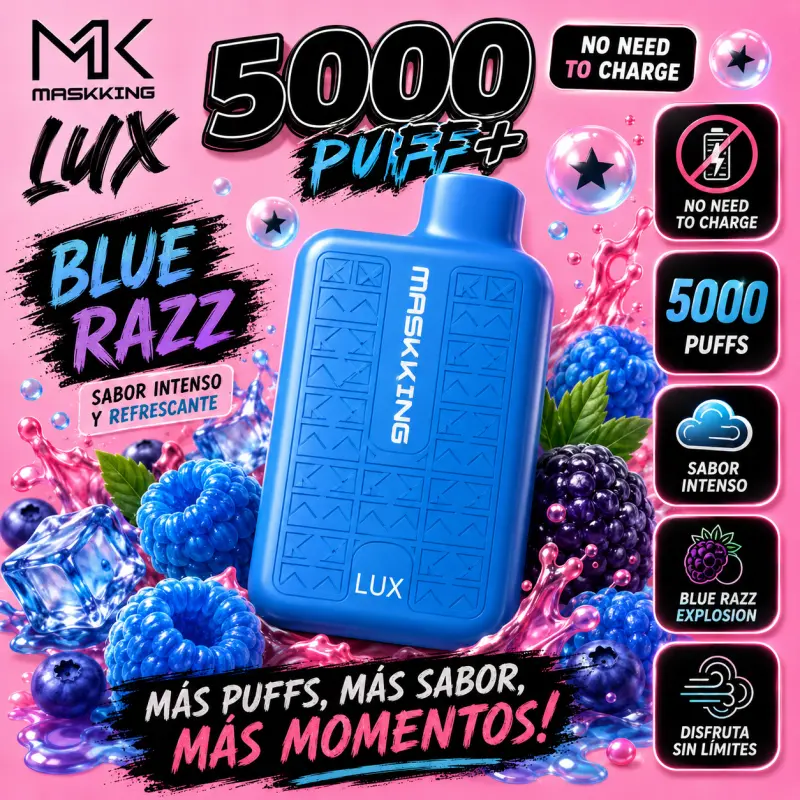 Maskking Blue Razz 🫐🫐🫐