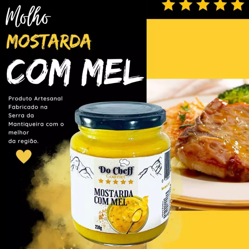 MOSTARDA COM MEL | ARTESANAL