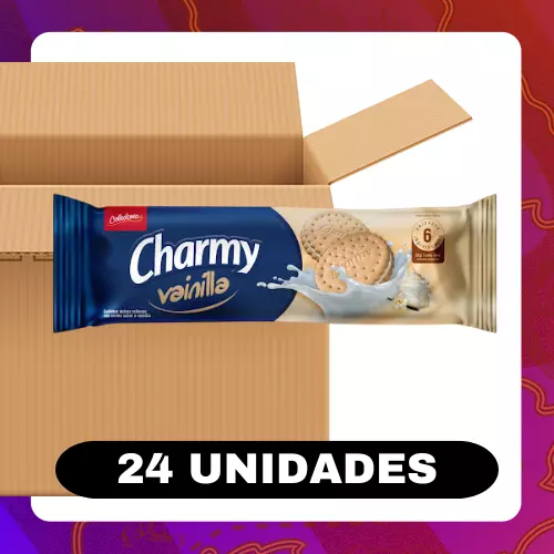 Bulto Charmy Galleta Vainilla 192g