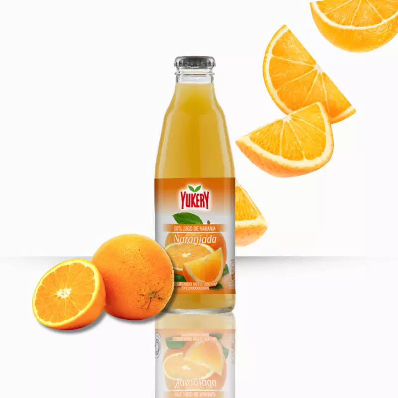 JUGO YUKERY DE NARANJA 250ML
