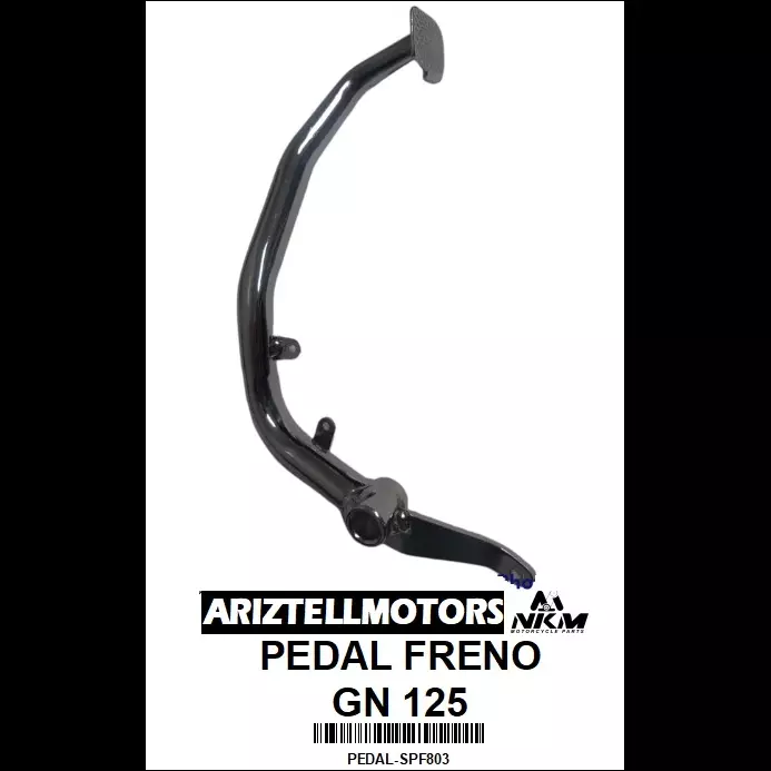 PEDAL FRENO GN 125